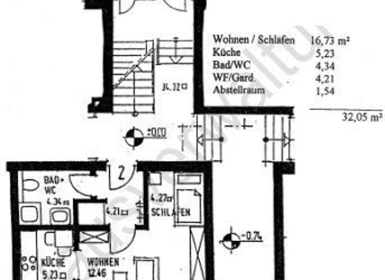 Wohnung zum Kauf 37.000 € 1 Zimmer 32,1 m²<br/>Wohnfläche EG<br/>Geschoss Schloßchemnitz Chemnitz 09113