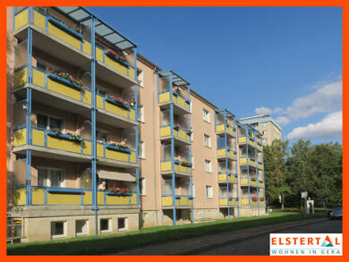 Wohnung zur Miete 455 € 3 Zimmer 65 m² 2. Geschoss Johannes-R.-Becher-Str. 9 Bieblach 3 Gera 07546