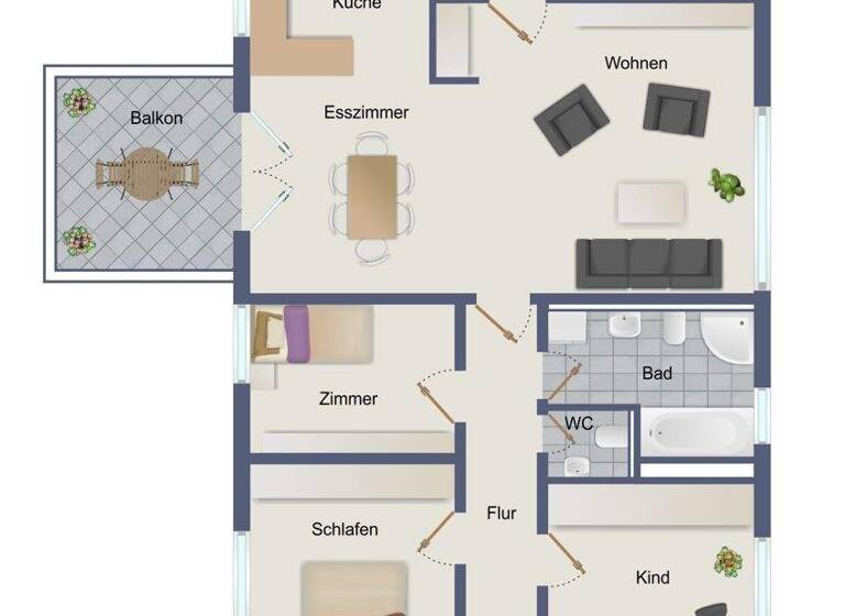 Wohnung zum Kauf 385.000 € 4 Zimmer 92 m² 4. Geschoss frei ab sofort Kornwestheim-Pattonville Kornwestheim 70806