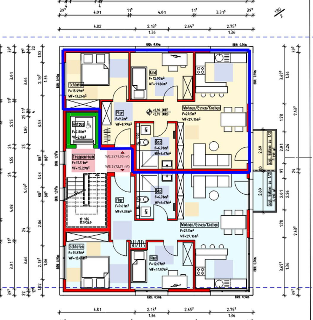 Wohnung zum Kauf provisionsfrei 249.500 € 3 Zimmer 71,9 m²<br/>Wohnfläche 2.<br/>Geschoss Mindenerstr. 11 Salder Salzgitter OT Salder 38229