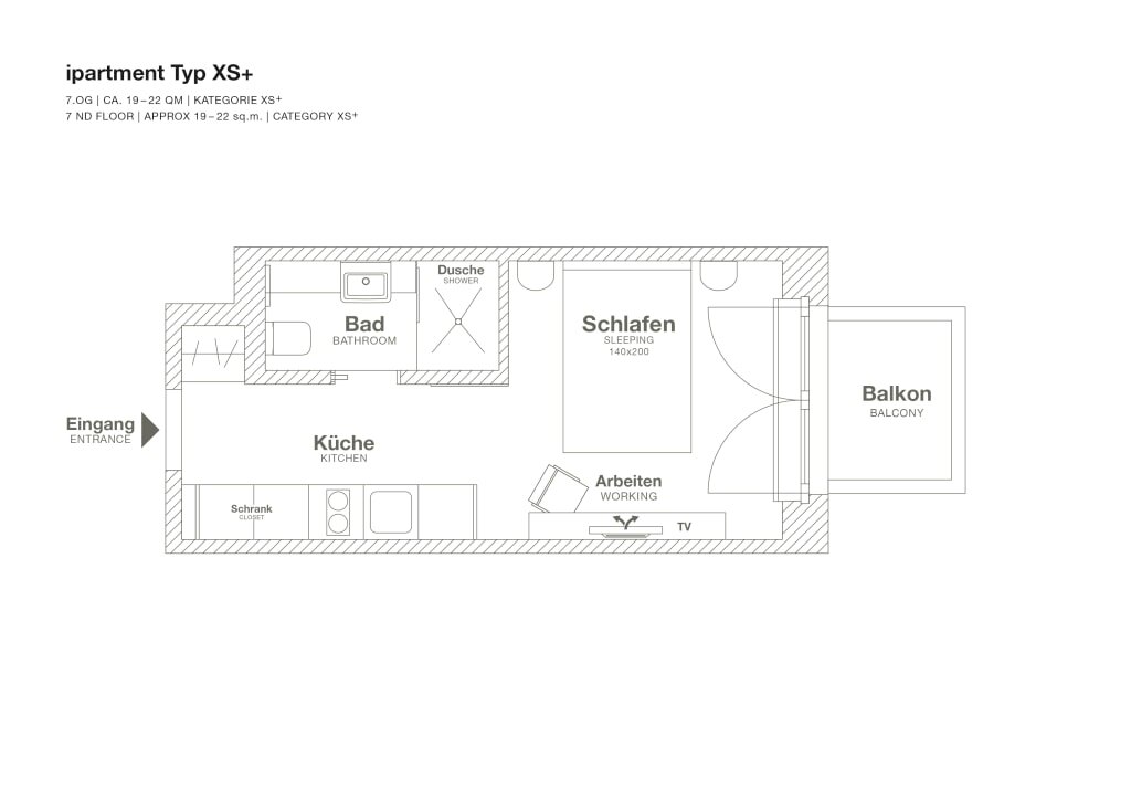 Wohnung zur Miete Wohnen auf Zeit 2.318 € 1 Zimmer 20 m²<br/>Wohnfläche 08.12.2024<br/>Verfügbarkeit Am Sandtorkai HafenCity Hamburg 20457