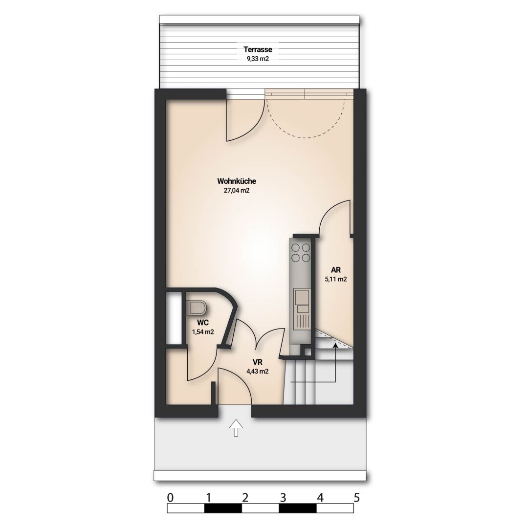 Maisonette zum Kauf provisionsfrei 358.000 € 3 Zimmer 79,3 m²<br/>Wohnfläche Wien 1210