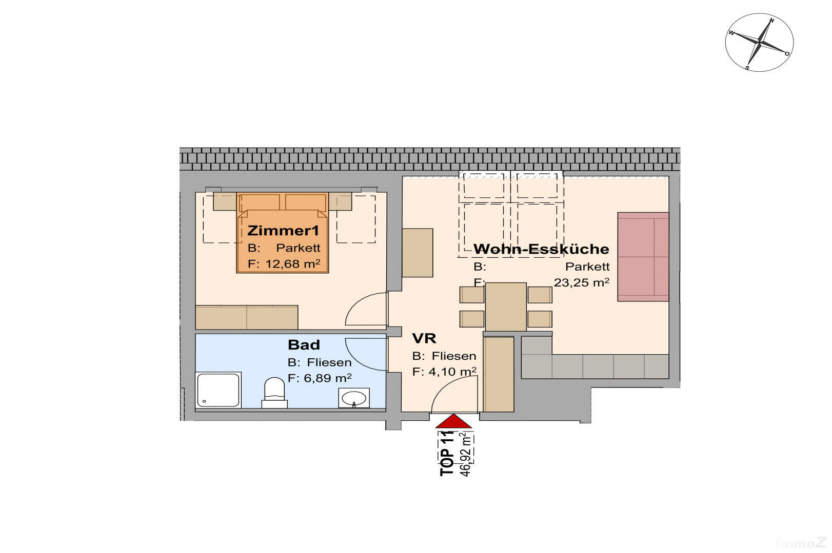 Wohnung zum Kauf 169.000 € 2 Zimmer 47 m²<br/>Wohnfläche 2.<br/>Geschoss Schubert Straße 39 Leibnitz 8430