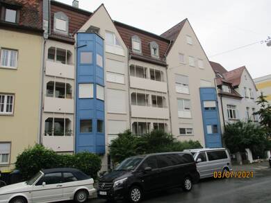 Tiefgaragenstellplatz zur Miete provisionsfrei 70 € Roritzerstr. 5 St Johannis Nürnberg 90419