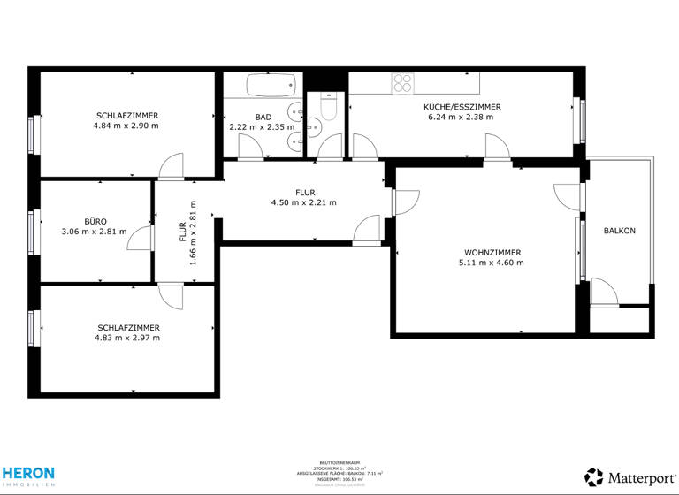 Wohnung zum Kauf 298.000 € 4 Zimmer 95 m² 1. Geschoss Überlingen 88662