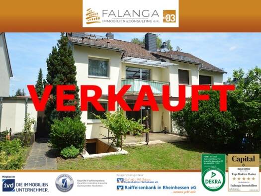 Doppelhaushälfte zum Kauf 479.000 € 4 Zimmer 95 m² 300 m² Grundstück Mainz - Mombach 55120