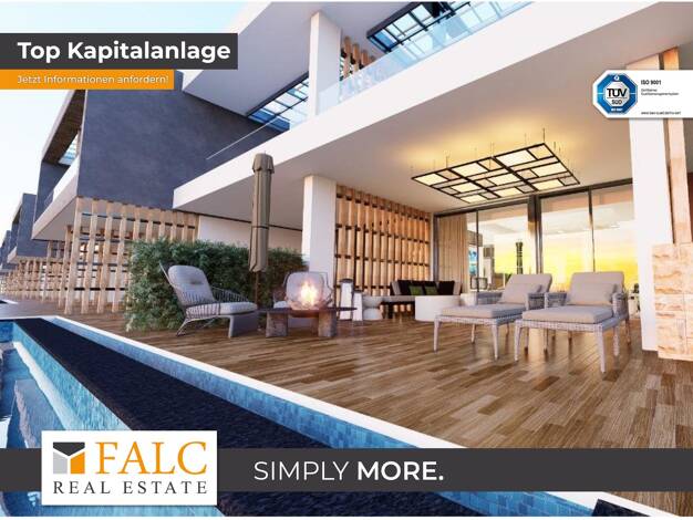 Penthouse zum Kauf provisionsfrei 177.000 € 2 Zimmer 46 m² frei ab sofort Lapta 99420
