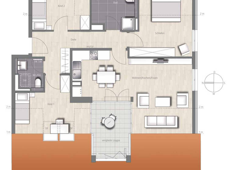 Wohnung zum Kauf 599.000 € 4 Zimmer 85,2 m² 4. Geschoss Siegertsbrunn Höhenkirchen-Siegertsbrunn 85635