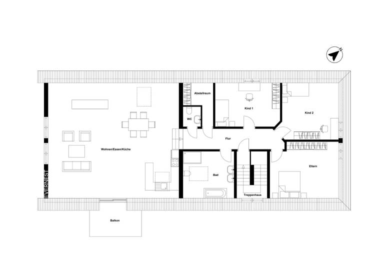 Wohnung zum Kauf 549.000 € 4,5 Zimmer 148 m²<br/>Wohnfläche Dachgeschoss, 3.<br/>Geschoss Brühl 68782