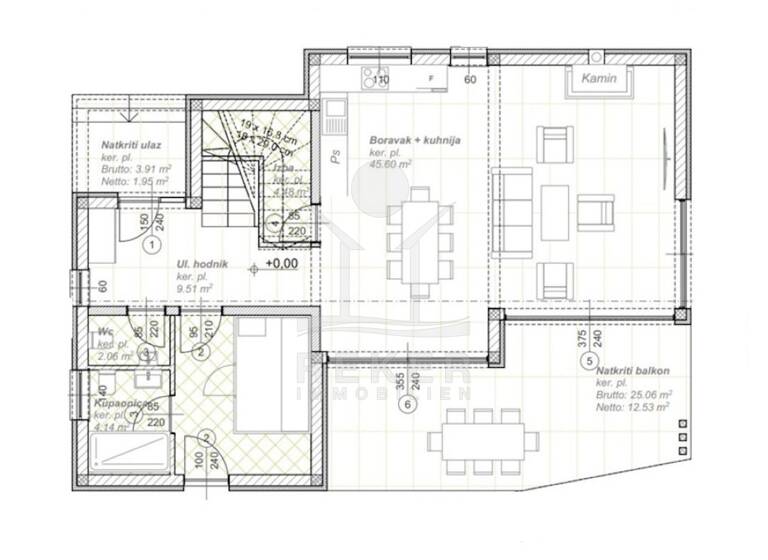 Villa zum Kauf 1.200.000 € 4 Zimmer 180 m² 614 m² Grundstück Krk 51500