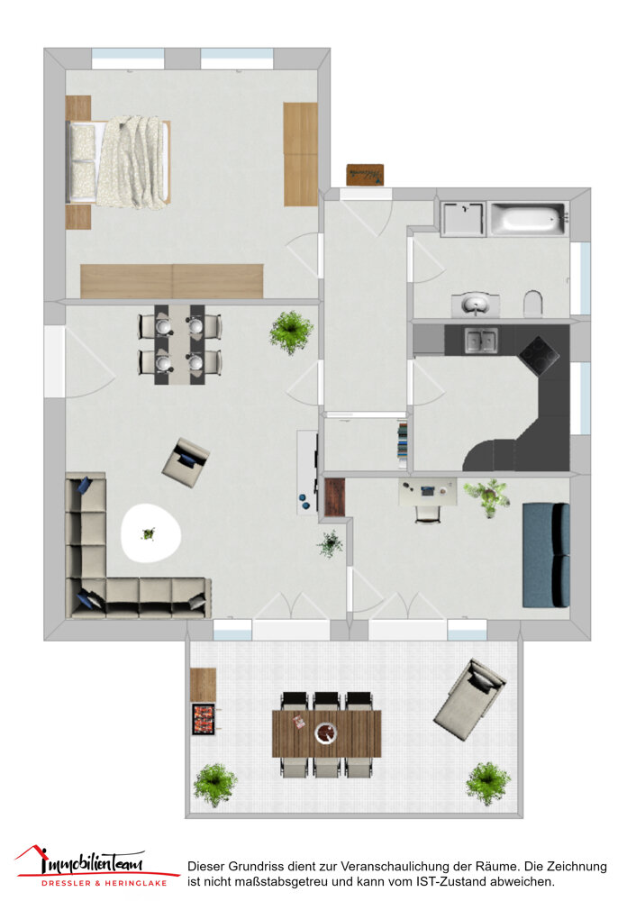 Terrassenwohnung zur Miete 1.300 € 3 Zimmer 88 m²<br/>Wohnfläche EG<br/>Geschoss ab sofort<br/>Verfügbarkeit Hans-Christian-Möller-Straße 6 Halstenbek 25469