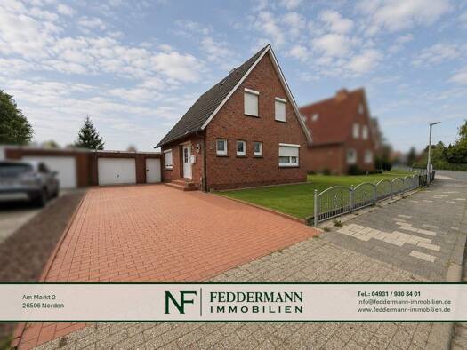 Einfamilienhaus zum Kauf 139.500 € 4 Zimmer 79 m² 611 m² Grundstück Borssum/Hilmarsum Emden 26725