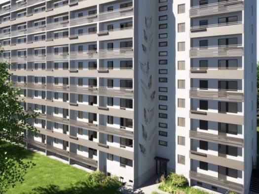Wohnung zur Miete 242 € 2 Zimmer 34,1 m² 4. Geschoss Alfred-Neubert-Straße 3 Markersdorf Chemnitz 09123