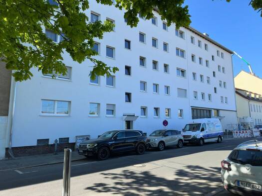 Wohnung zur Miete 690 € 2,5 Zimmer 56 m² 3. Geschoss frei ab 01.10.2026 Schloßäckerstraße 12 Steinbühl Weiterer Innenstadtgürtel Süd 90443