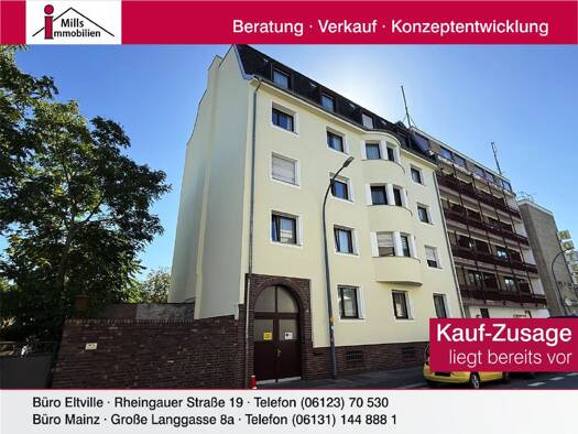 Mehrfamilienhaus zum Kauf als Kapitalanlage geeignet 1.590.000 € 24 Zimmer 588 m² 963 m² Grundstück Bürgel Offenbach am Main 63075