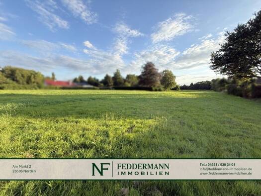 Land-/Forstwirtschaft zur Miete 12.763 m² Grundstück Süderneuland II Norden 26506