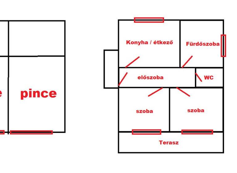 Haus zum Kauf provisionsfrei 114.900 € 2 Zimmer 110 m² 2.657 m² Grundstück Alsópáhok