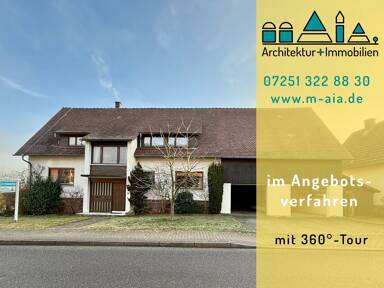 Einfamilienhaus zum Kauf provisionsfrei 350.000 € 6 Zimmer 169,7 m² 800 m² Grundstück Völkersbach Malsch 76316