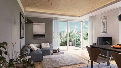 Wohnung zum Kauf - Neubau provisionsfrei 534.182 € 3 Zimmer 76,9 m² Karolinenhöhe 43 Kolbermoor Kolbermoor 83059