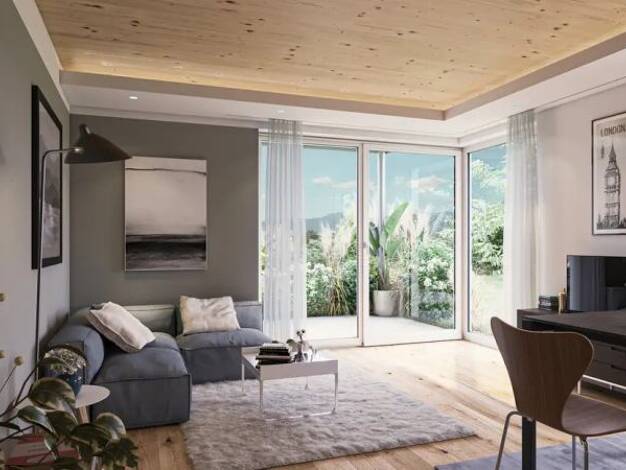 Wohnung zum Kauf - Neubau provisionsfrei 534.182 € 3 Zimmer 76,9 m² Karolinenhöhe 43 Kolbermoor Kolbermoor 83059