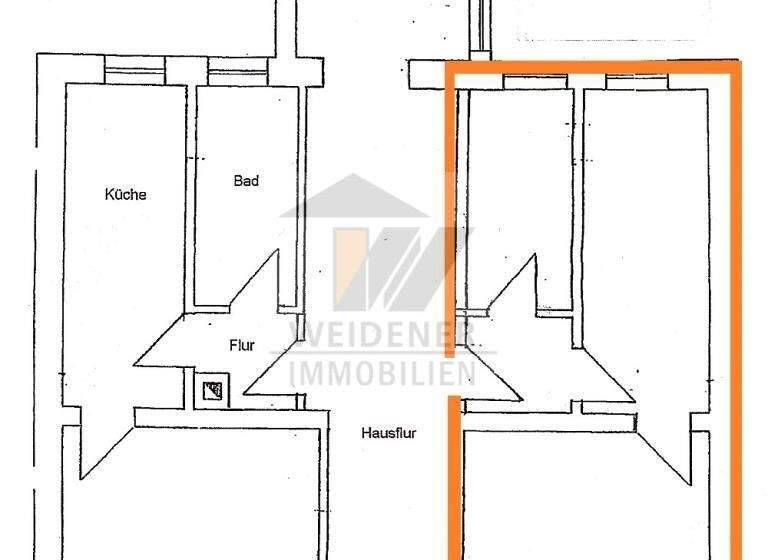 Studio zur Miete 280 € 1 Zimmer 29 m² EG frei ab 01.06.2026 Karlstraße 5 Ostviertel Gera 07545