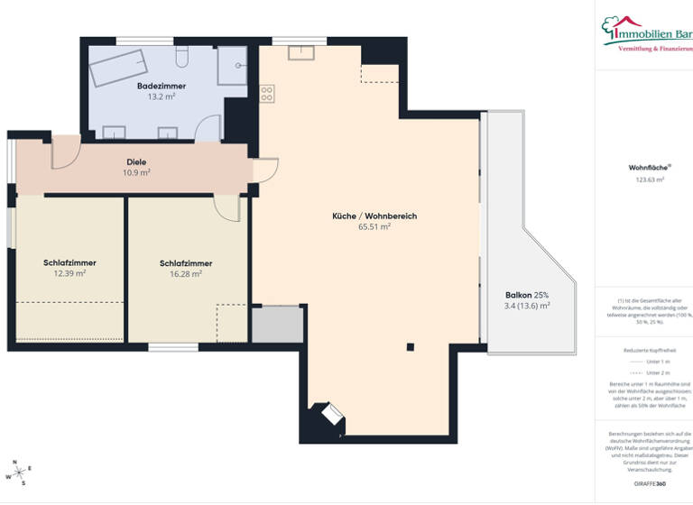 Wohnung zum Kauf 194.800 € 3 Zimmer 123,6 m² Schwemlingen Merzig / Schwemlingen 66663