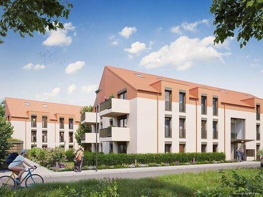 Wohnung zum Kauf - Neubau provisionsfrei 295.000 € 2 Zimmer 55,1 m² 1. Geschoss frei ab sofort Vitruviusweg 4, 6 Wyhlen Grenzach-Wyhlen 79639