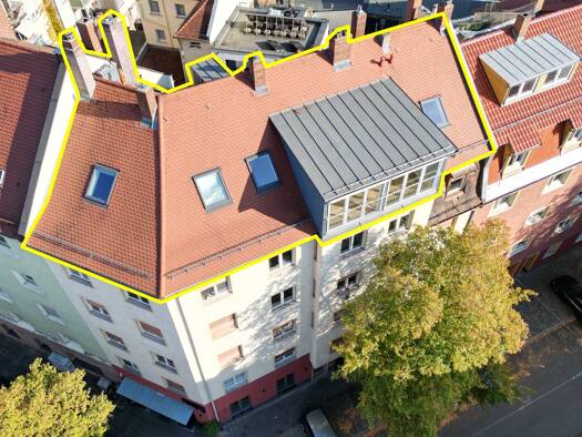 Wohnung zum Kauf 360.000 € 2 Zimmer 112 m² Geschoss 6/6 frei ab sofort Rabus Nürnberg 90459