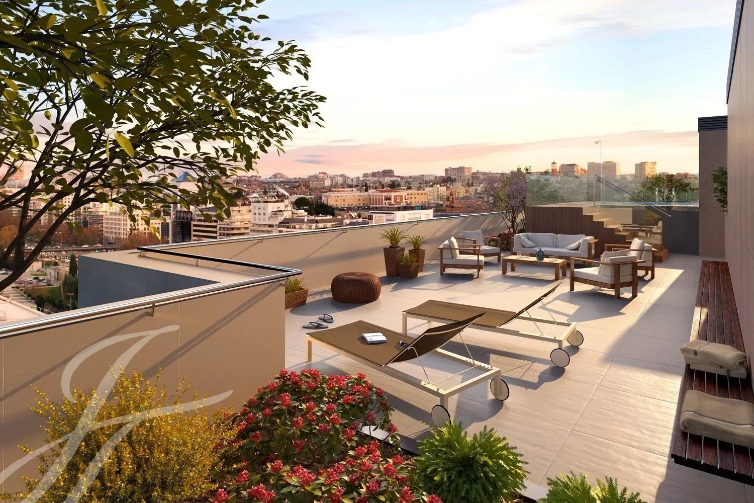 Penthouse zur Miete provisionsfrei 4.950 € 220 m²<br/>Wohnfläche 7.<br/>Geschoss Madrid 28003