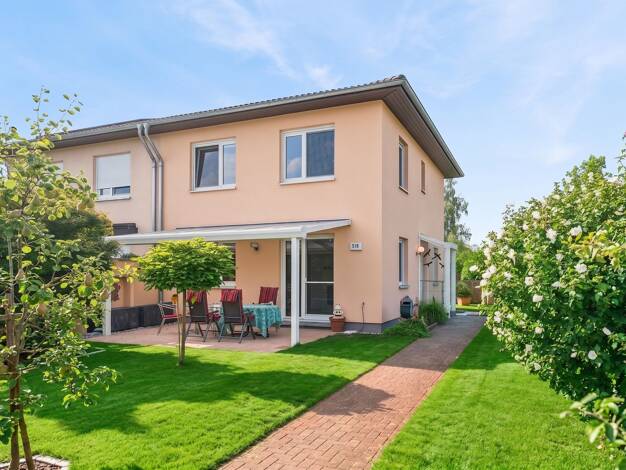 Doppelhaushälfte zum Kauf 649.000 € 4 Zimmer 117 m² 421 m² Grundstück Johannisthal Treptow-Köpenick 12487