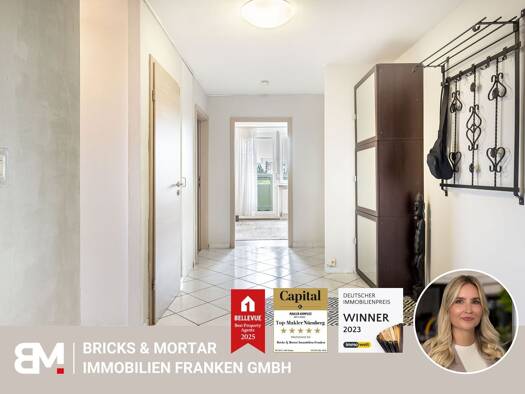 Wohnung zum Kauf 279.000 € 3 Zimmer 80 m² 6. Geschoss Langwasser Nürnberg 90471