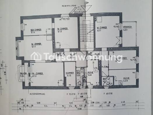 Wohnung zur Miete Tauschwohnung 2.020 € 7 Zimmer 172 m² 1. Geschoss Zehlendorf Berlin 14165