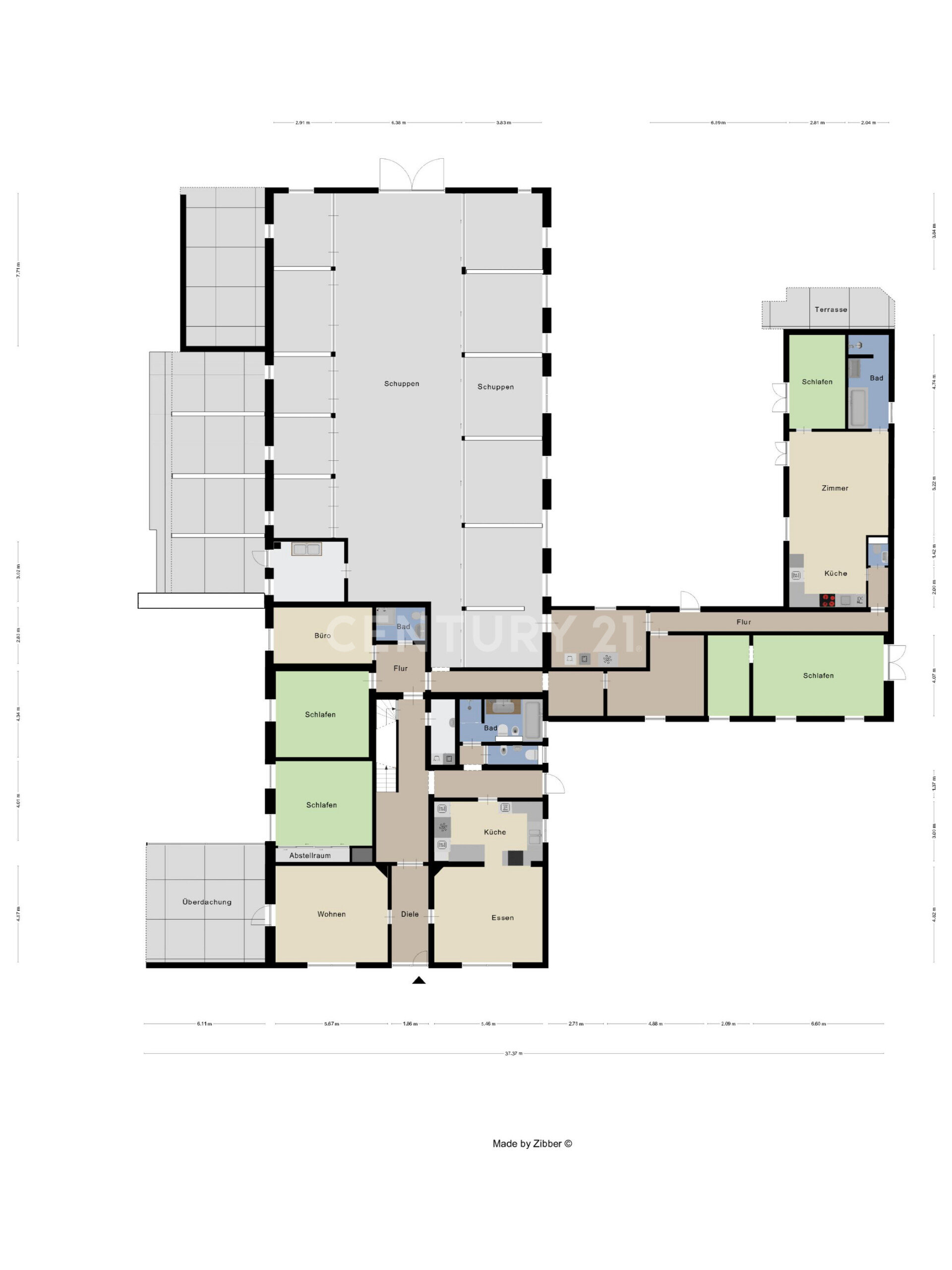 Einfamilienhaus zum Kauf 1.350.000 € 9 Zimmer 457,7 m²<br/>Wohnfläche 23.721 m²<br/>Grundstück Pfalzdorf Goch-Pfalzdorf 47574