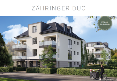 Terrassenwohnung zum Kauf provisionsfrei 760.000 € 2 Zimmer 83,7 m² 2. Geschoss Bernlappstraße 23 Zähringen Freiburg im Breisgau 79108