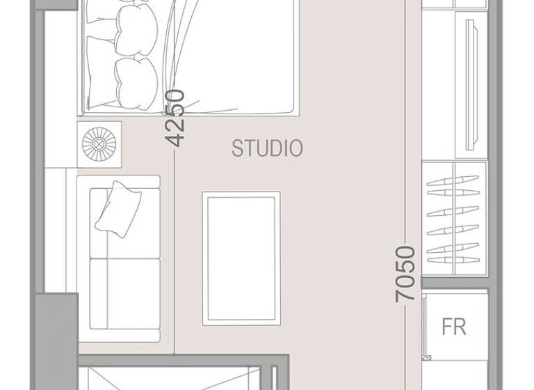 Wohnung zum Kauf provisionsfrei 149.757 € 2 Zimmer 35,2 m² Dubai 00000