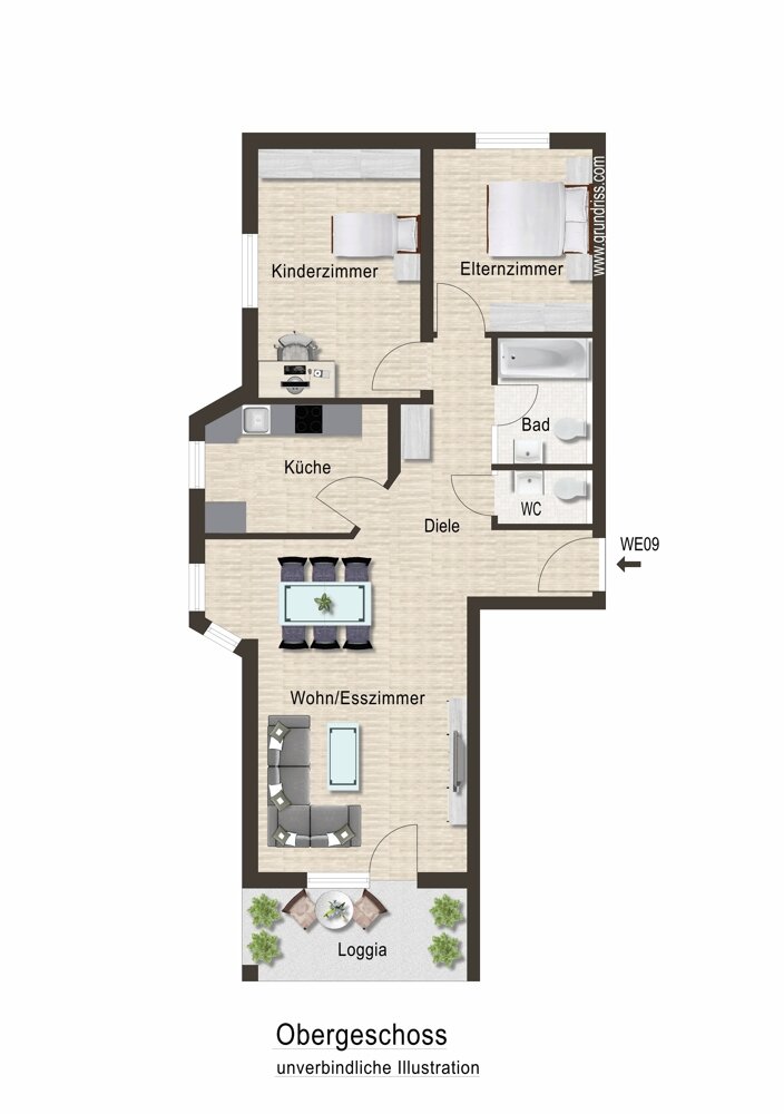 Wohnung zum Kauf 299.000 € 3,5 Zimmer 76 m²<br/>Wohnfläche Eislingen Eislingen/Fils 73054