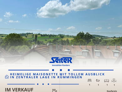 Maisonette zum Kauf 259.000 € 3 Zimmer 74,6 m² Dachgeschoss frei ab sofort Rümmingen 79595