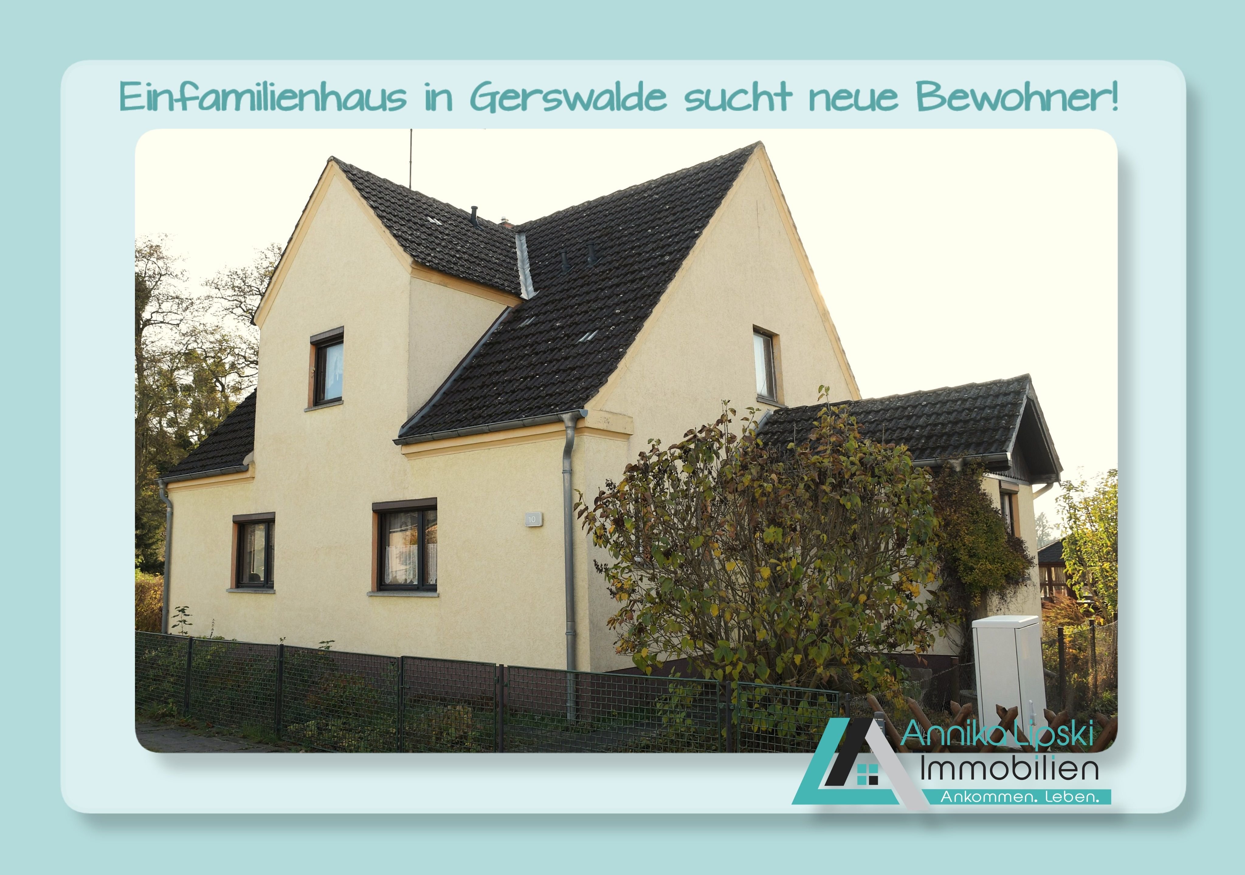 Einfamilienhaus zum Kauf 199.000 € 5 Zimmer 121,9 m²<br/>Wohnfläche 2.488 m²<br/>Grundstück ab sofort<br/>Verfügbarkeit Gerswalde 17268