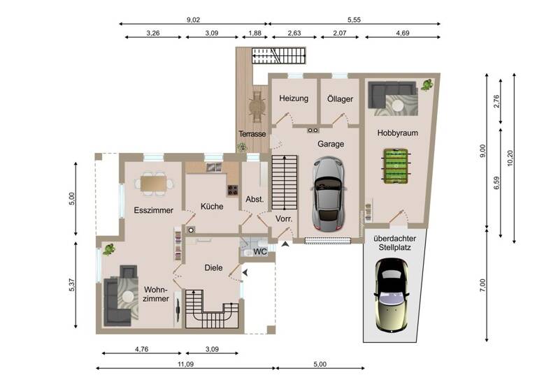 Einfamilienhaus zum Kauf 349.500 € 5 Zimmer 196 m² 833 m² Grundstück Norddeich 25764