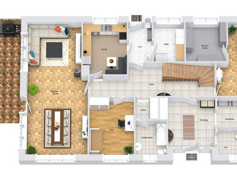 Einfamilienhaus zum Kauf 495.000 € 9 Zimmer 274,6 m² 1.765 m² Grundstück Quern Steinbergkirche 24972