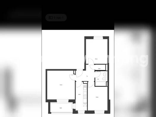 Wohnung zur Miete Tauschwohnung 450 € 3 Zimmer 66 m² Otterndorf Hamburg 22111