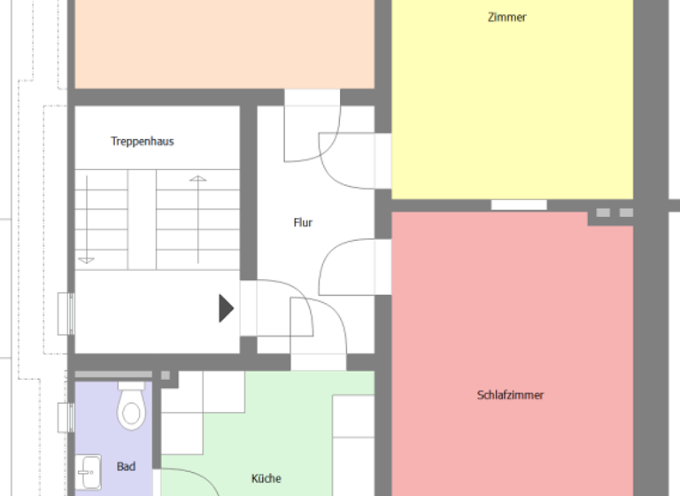 Wohnung zur Miete 485 € 3 Zimmer 71,5 m² 2. Geschoss frei ab sofort Zittau 02763