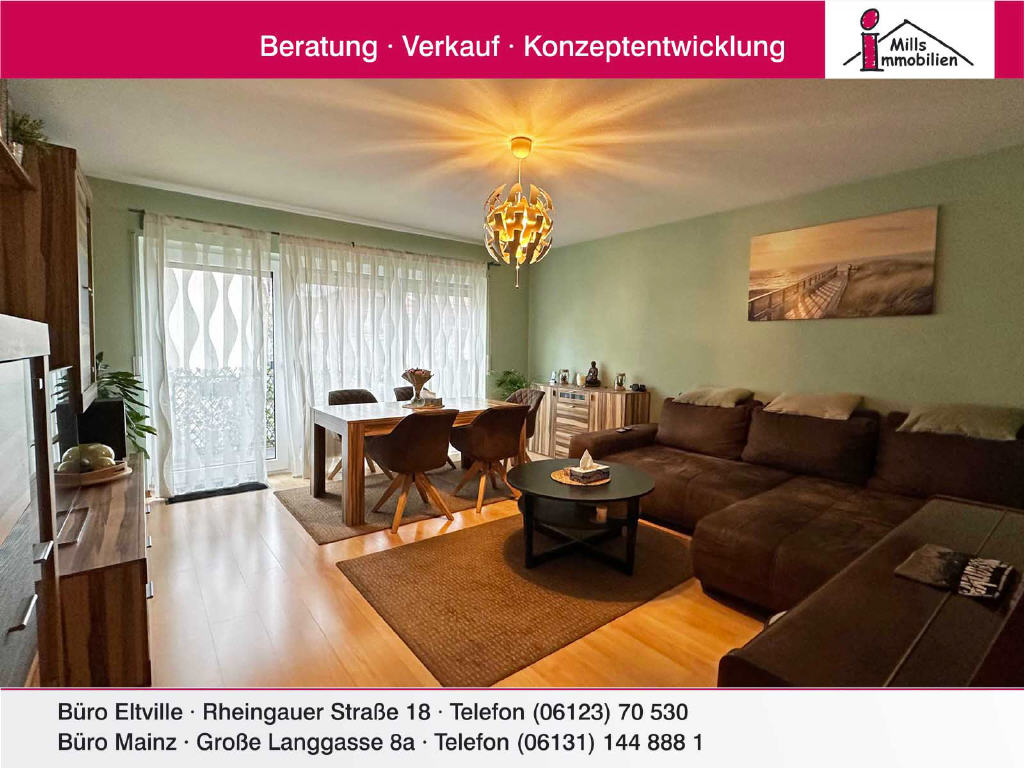 Wohnung zum Kauf 238.000 € 3 Zimmer 80 m²<br/>Wohnfläche 1.<br/>Geschoss Blauer See I Rüsselsheim am Main 65428