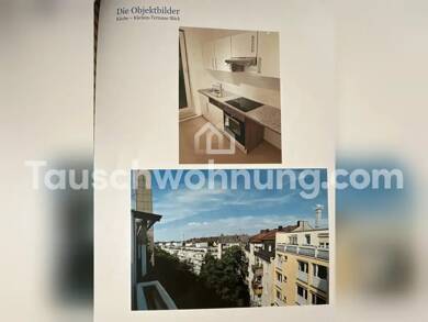 Penthouse zur Miete Tauschwohnung 1.290 € 2 Zimmer 58 m² 6. Geschoss Neuhausen-Nymphenburg München 80335