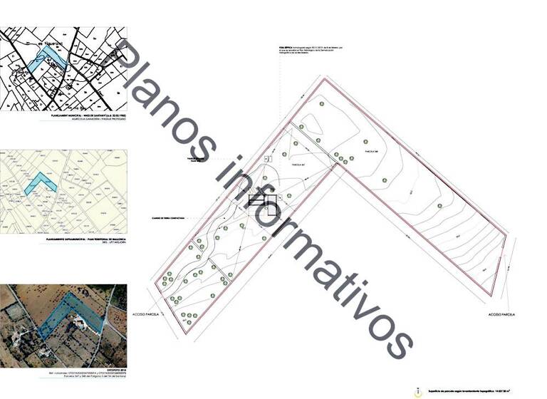 Grundstück zum Kauf provisionsfrei 499.000 € 14.021 m² Grundstück Baugenehmigung vorhanden frei ab sofort Cami Cala Salmonia santanyi 07650