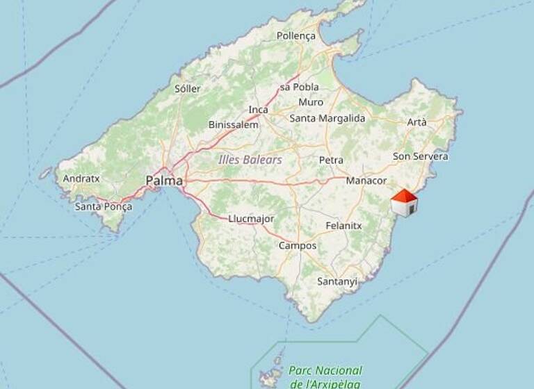 Wohnung zur Miete 2.500 € 4 Zimmer 110 m² 1. Geschoss Cala Mandia 07680