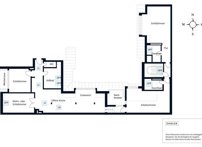Wohnung zur Miete 3.975 € 5 Zimmer 165,7 m²<br/>Wohnfläche Dachgeschoss, 5.<br/>Geschoss Charlottenburg Berlin / Charlottenburg 10587