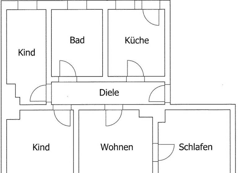 Wohnung zur Miete 530 € 4 Zimmer 102 m² 3. Geschoss frei ab sofort Breite Str. 4 Innenstadt Riesa 01587