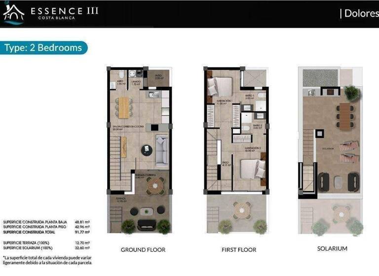 Stadthaus zum Kauf provisionsfrei 259.000 € 3 Zimmer 87 m² Avenida 8 de Marzo Dolores 03150