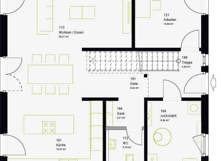 Einfamilienhaus zum Kauf provisionsfrei 811.558 € 5 Zimmer 162 m² 600 m² Grundstück Hülsdonk Moers 47441